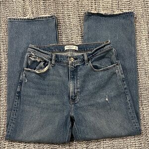 Abercrombie & Fitch High Rise 90s Relaxed Jean